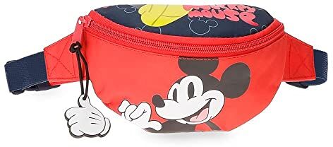 Disney Mickey Mouse Fashion Marsupio Multicolore 27 x 11 x 6,5 cm Microfibra, multicolore, Marsupio