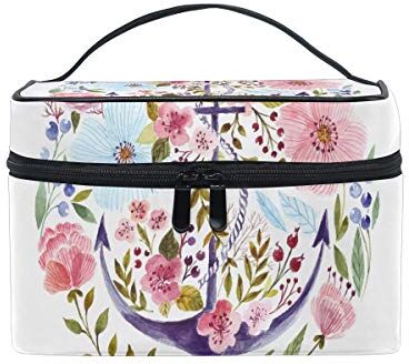 hengpai Trousse da viaggio a forma di fiore, per cosmetici, da donna Multi1. Taglia unica