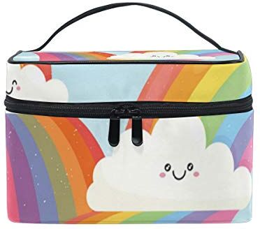 hengpai Beauty case da viaggio con farfalle colorate Multicolore15 Taglia unica