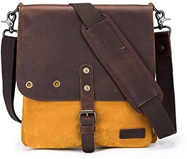 della Q Saddlebag, Mustard, Taglia unica