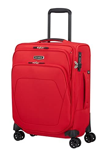 Samsonite Spark Sng Eco Spinner S, Bagaglio a Mano, 55 cm, 43 L, Rosso (Fiery Red)