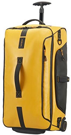 Samsonite Paradiver Light Borsone con 2 ruote, 67 cm, 74.5 L, Giallo (Yellow)