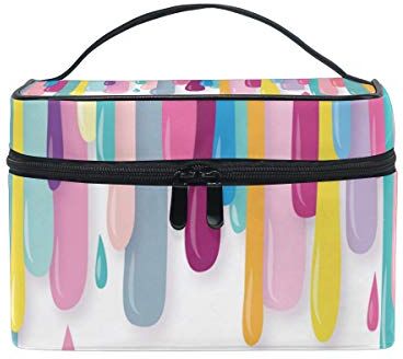 hengpai Beauty case da viaggio con farfalle colorate Multicolore7 Taglia unica