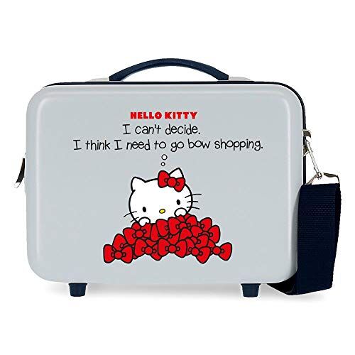 Hello Kitty Bow Of  Beauty case adattabile, 29 x 21 x 15 cm