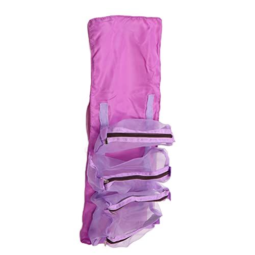 Yinhing Borsa per Cosmetici, Borsa da Viaggio per Articoli da Toeletta, Organizer per Trucchi da Appendere 4 in 1 da Viaggio, Borsa per Cosmetici Pieghevole (Viola)