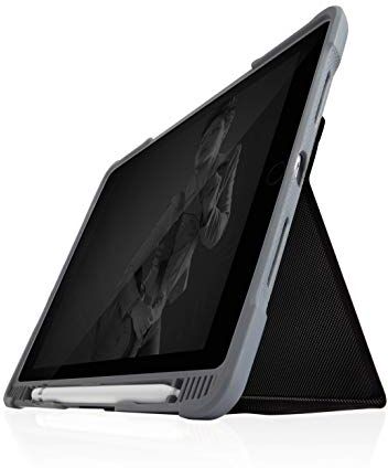 STM Dux Plus Duo Custodia per iPad 7a generazione, colore: Nero