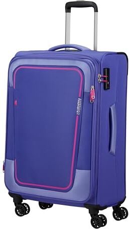 American Tourister EXP TSA PULSONIC, Spinner Unisex Adulto, Viola (Soft Lilac), Spinner M (68 cm 74L)