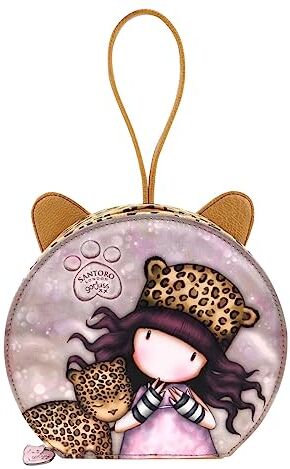 safta , Gorjuss Beauty Case Purrrrfect Love Unisex-Bambini e Ragazzi, Multicolore, M