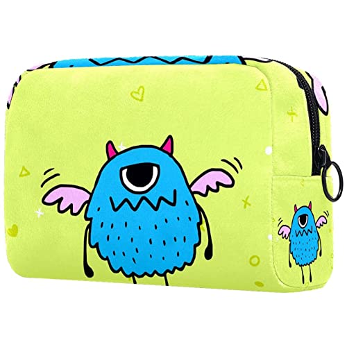 SORANO Borsa cosmetica Borsa da viaggio Monster Yellow