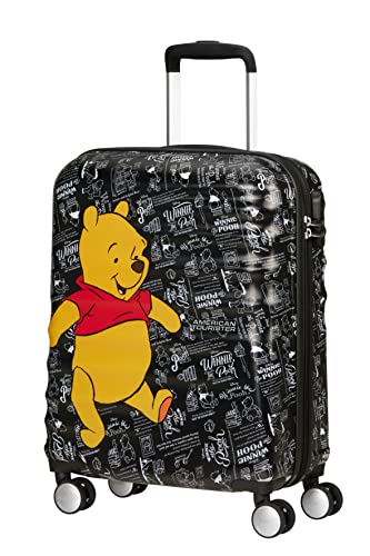 American Tourister Wavebreaker Disney Spinner S, Bagaglio per bambini, 55 cm, 36 L, Multicolore (Winnie The Pooh)