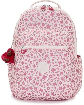 Kipling SEOUL Zaini, 35 x 20.5 x 44, Magic Floral, ROSA