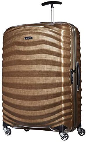 Samsonite Lite-shock, Bagaglio A Mano Unisex Adulto, Maronne (Sand), L 75cm-98.5L