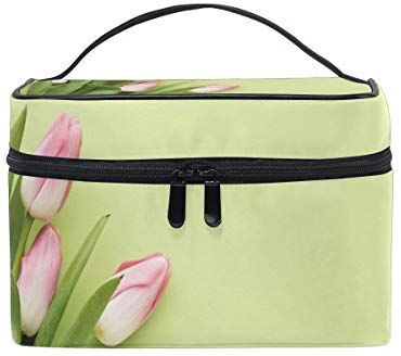 hengpai Space Bouquet Tulipani Trousse Viaggio Treno Custodie Organizer per Donne