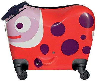 Oops RIDE-ON TROLLEY CAVALCABILE BEAR 2anni+ (LADYBUG RED)