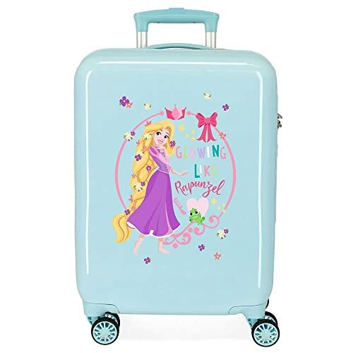 Disney Princess Celebration Set di valigie blu 55/68 cm rigida ABS chiusura a combinazione laterale 104 l 2,66 kg 4 ruote doppie bagaglio a mano