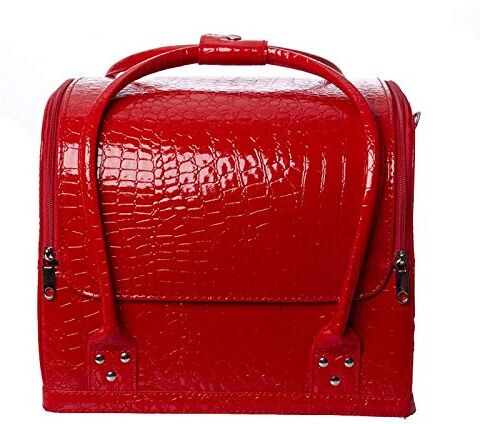 RouGan Beauty Case Donna Borsa cosmetica Grande capacità multi-strato Trucco portatile Trucco portatile KitPortable Borsa cosmetica di grande capacità Beauty Case Da Viaggio (Color : 6)