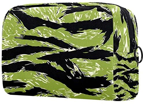 SORANO Borsa cosmetica Borsa da viaggio Borsa da viaggio Camo Verde Militare