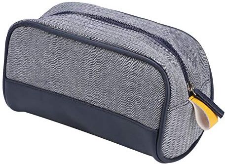 Dekaim Borsa per Cosmetici, Borsa da Viaggio per Cosmetici Portatile da Viaggio Borsa da Toilette per Cosmetici Borsa da Viaggio Multifunzione(Blu Navy)