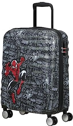 American Tourister Spinner Marvel Wave Breaker Disney Spiderman Sketch 55 Unisex Adulti, Spiderman Sketch, 55, Valigia