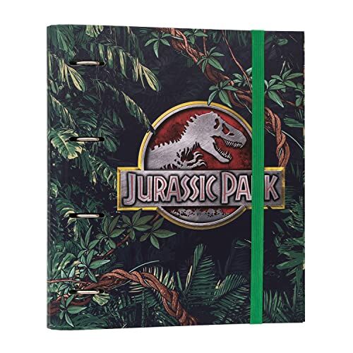 Grupo Erik Cartella scolastica 4 anelli Jurassic Park