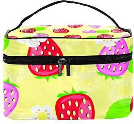 Shiiny ANINILY Grazioso organizer da toilette da donna, multifunzione, con tasca in rete