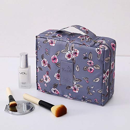 WZNB Trucco Borsa da viaggio Borse per cosmetici Borsa da toilette Borsa da toilette Borsa da viaggio portatile Custodia per trucco per donna 17 * 21 cm H5