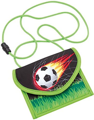 WEDO Custodia da Collo per Pallone da Calcio, 14 X 10.8 X 0.7 Cm, Multicolore