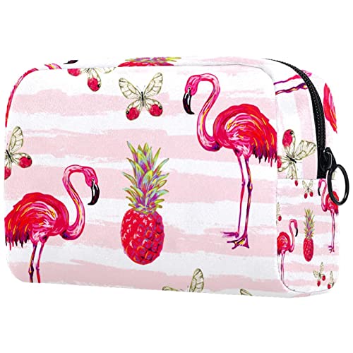 SORANO Borsa cosmetica Borsa da viaggio Rosa Flamingo