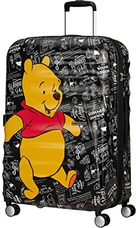 American Tourister Wavebreaker Disney Spinner L, Bagaglio per bambini, 77 cm, 96 L, Multicolore (Winnie The Pooh)