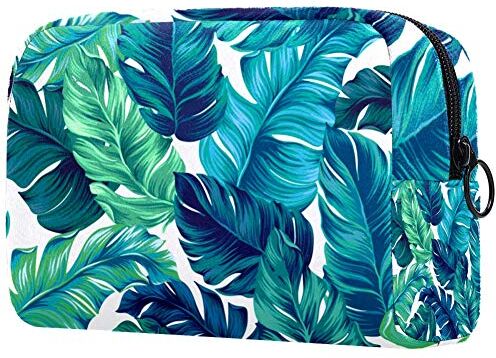 Shiiny Acquerello Verde Floreale Cosmetici Borsa per le Donne Adorabile Spaziosa Trousse Viaggio Toilety Accessori Organizer Regali