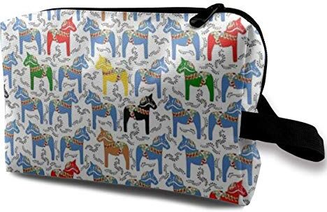 Hipiyoled Dala Horses Trousse per trucchi, da donna