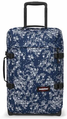 Eastpak Tranverz S Valigia, 40 cm, 24 L, Blu (Glitbloom Navy)