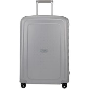 Samsonite S'Cure Spinner M, valigia, 69 cm, 79 L, argento (Silver) Samsonite S'Cure Spinner M, valigia, 69 cm, 79 L, argento (Silver)