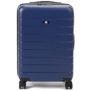 BIBA Valigia da Viaggio Unisex in ABS, Bagaglio a Mano Travel Ivo G IG20, Manico Trolley, Chiusura con Cerniera e TSA, ABS, Colore Blu Scuro BIBA Valigia da Viaggio Unisex in ABS, Bagaglio a Mano Travel Ivo G IG20, Manico Trolley, Chiusura con Cerniera e TSA, ABS, Colore Blu Scuro