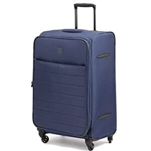 BIBA Valigia da Viaggio Unisex in Poliestere, Bagaglio a Mano Travel Lila G LG18, Manico Trolley, Chiusura con Cerniera, Poliestere, Colore Blu Navy BIBA Valigia da Viaggio Unisex in Poliestere, Bagaglio a Mano Travel Lila G LG18, Manico Trolley, Chiusura con Cerniera, Poliestere, Colore Blu Navy