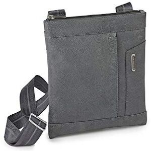 Roncato Panama DLX, Utility Bag Uomo, Grigio (Gris), 23 cm Roncato Panama DLX, Utility Bag Uomo, Grigio (Gris), 23 cm