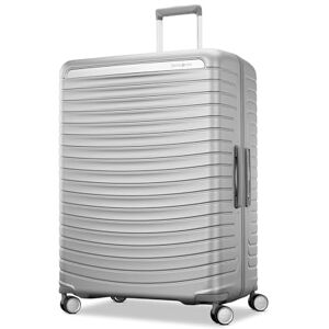 Samsonite Bagaglio rigido Framelock unisex con ruote girevoli, Argento, Carry-on Spinner Samsonite Bagaglio rigido Framelock unisex con ruote girevoli, Argento, Carry-on Spinner