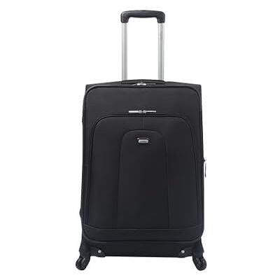 Totto Valigia da viaggio in tessuto, modello Andromeda 2.0, valigia media, 49 x 77 x 33 cm, 108 L, ruote 360º, maniglia telescopica, cinghia di compressione interna, anelli per lucchetto, nero Totto Valigia da viaggio in tessuto, modello Andromeda 2.0, valigia media, 49 x 77 x 33 cm, 108 L, ruote 360º, maniglia telescopica, cinghia di compressione interna, anelli per lucchetto, nero