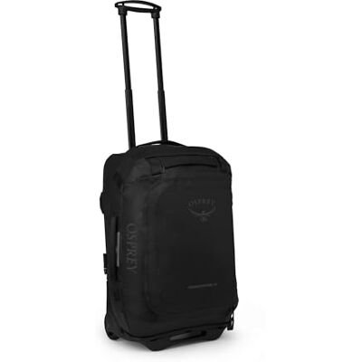 Osprey Transporter Borsone da viaggio con ruote, 40L, Raven Black/Black Osprey Transporter Borsone da viaggio con ruote, 40L, Raven Black/Black