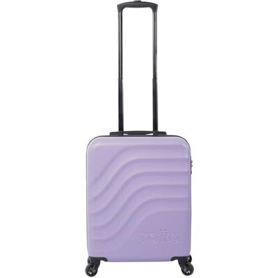 Totto Valigia Trolley da Cabina, Modello Bazy, 55 x 40 x 20 cm, Capacità 40 L, Elevata Resistenza agli Urti, Ruote 360º, Maniglia Telescopica, Cinghie di Compressione Interne, Lucchetto TSA, Viola Totto Valigia Trolley da Cabina, Modello Bazy, 55 x 40 x 20 cm, Capacità 40 L, Elevata Resistenza agli Urti, Ruote 360º, Maniglia Telescopica, Cinghie di Compressione Interne, Lucchetto TSA, Viola