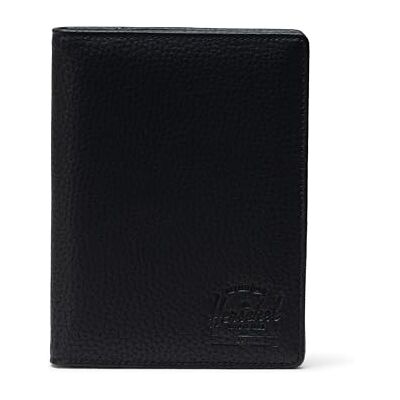 Herschel Raynor Passport Holder Vegan Leather, Black Herschel Raynor Passport Holder Vegan Leather, Black