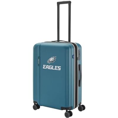 travelite NFL Valigia Rigida Philadelphia Eagles Taglia M, espandibile, trolley ABS con lucchetto TSA e 4 doppie ruote, 45 x 67 x 26,5–30 cm, 3,9 kg, 69–80 L travelite NFL Valigia Rigida Philadelphia Eagles Taglia M, espandibile, trolley ABS con lucchetto TSA e 4 doppie ruote, 45 x 67 x 26,5–30 cm, 3,9 kg, 69–80 L