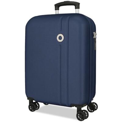 ROLL ROAD Menorca Marine Valigia da Cabina 38x55x20 cm Rigido ABS Lucchetto a Combinazione Integrato 35L 2.6kg 4 Doppie Ruote Estensibile Bagaglio a Mano ROLL ROAD Menorca Marine Valigia da Cabina 38x55x20 cm Rigido ABS Lucchetto a Combinazione Integrato 35L 2.6kg 4 Doppie Ruote Estensibile Bagaglio a Mano