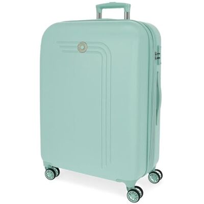 MOVOM Riga Valigia Grande Turchese 56 x 80 x 29 cm Rigida ABS Chiusura TSA 91L 4,7 kg 4 ruote doppie, Verde, Taglia unica, Valigia grande MOVOM Riga Valigia Grande Turchese 56 x 80 x 29 cm Rigida ABS Chiusura TSA 91L 4,7 kg 4 ruote doppie, Verde, Taglia unica, Valigia grande