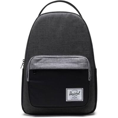 Herschel MILLER BLACK CROSSHATCH/BLACK/RAVEN CROSSHATCH Unisex – Adulto Borsa Taglia Unica Herschel MILLER BLACK CROSSHATCH/BLACK/RAVEN CROSSHATCH Unisex – Adulto Borsa Taglia Unica