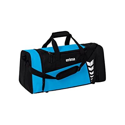 Erima Borsone sportivo SIX WINGS, curacao/nero, M Erima Borsone sportivo SIX WINGS, curacao/nero, M