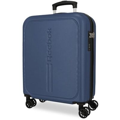 Reebok Valley Valigia da Cabina Blu 40x55x20 cm Rigido ABS 37 L 2.8 kgs Bagaglio a Mano Reebok Valley Valigia da Cabina Blu 40x55x20 cm Rigido ABS 37 L 2.8 kgs Bagaglio a Mano