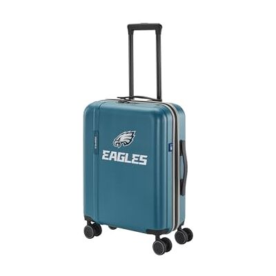 travelite NFL Trolley Rigido Bagaglio a Mano Philadelphia Eagles, 40 x 55 x 20 cm, trolley ABS conforme Lufthansa, Eurowings, valigia cabina con lucchetto TSA e 4 doppie ruote, 2,8 kg, 36 L travelite NFL Trolley Rigido Bagaglio a Mano Philadelphia Eagles, 40 x 55 x 20 cm, trolley ABS conforme Lufthansa, Eurowings, valigia cabina con lucchetto TSA e 4 doppie ruote, 2,8 kg, 36 L