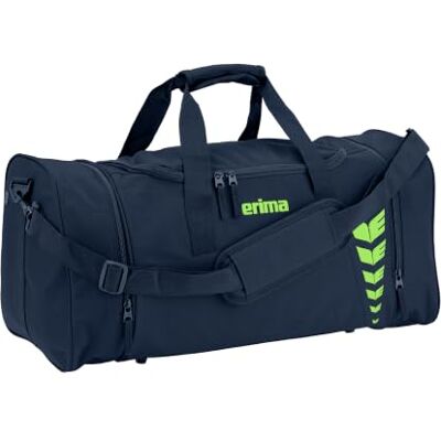 Erima Six Wings Sacca Sportiva, Motivo: Geco, Colore: Nero/Verde Erima Six Wings Sacca Sportiva, Motivo: Geco, Colore: Nero/Verde