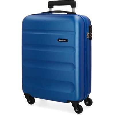ROLL ROAD Trolley Rigido Cabina 55M, Flex Azzurro ROLL ROAD Trolley Rigido Cabina 55M, Flex Azzurro